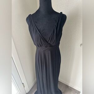 Jennifer Lopez Black Backless Dress